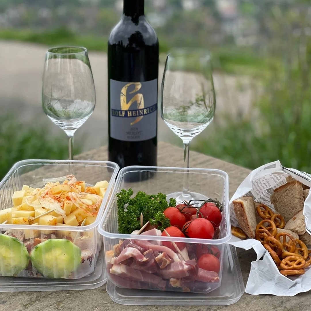 Weinwanderung mit dem Bollerwagen zum Weinberghäusle