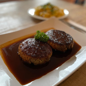 Fleischküchle mit Soße